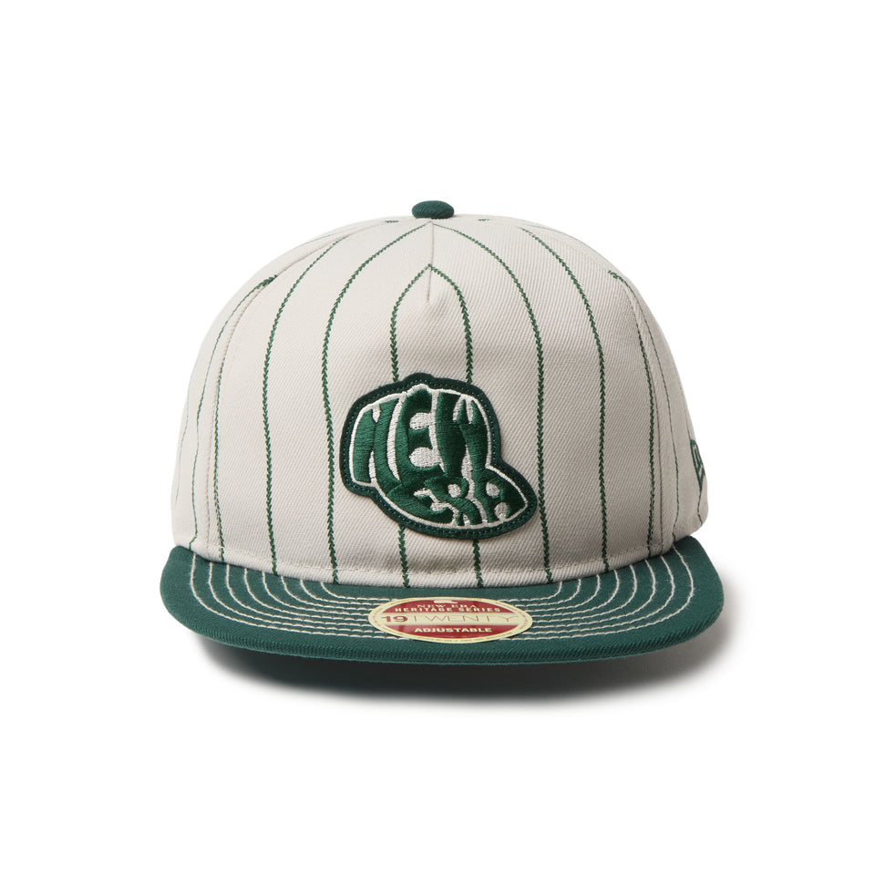19TWENTY Heritage Stripe キャップロゴ ダークグリーン | NEW ERA ニューエラ公式オンラインストア