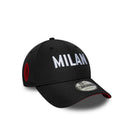 9FORTY AC Milan ACミラン ワードマーク ブラック | NEW ERA ニューエラ公式オンラインストア