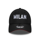 9FORTY AC Milan ACミラン ワードマーク ブラック | NEW ERA ニューエラ公式オンラインストア