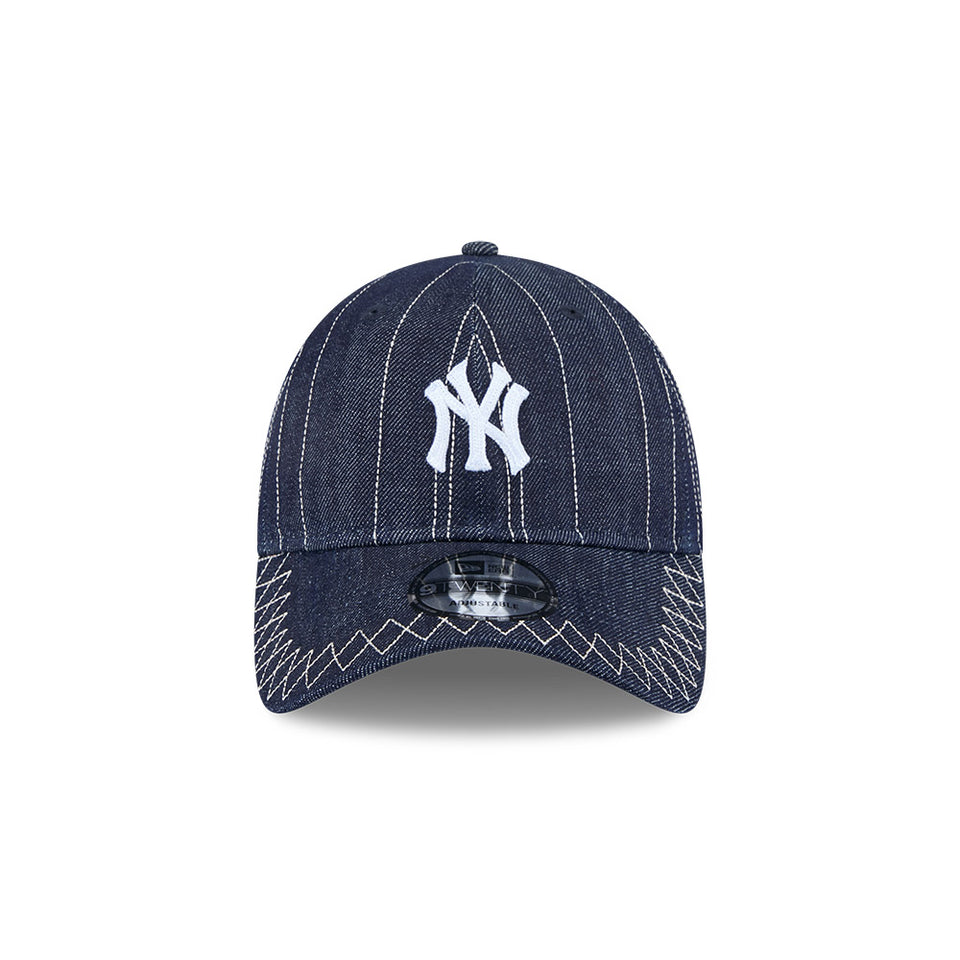 9TWENTY Denim Embroidery ニューヨーク・ヤンキース ネイビー | NEW ERA ニューエラ公式オンラインストア