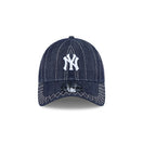 9TWENTY Denim Embroidery ニューヨーク・ヤンキース ネイビー | NEW ERA ニューエラ公式オンラインストア