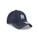 9TWENTY Denim Embroidery ニューヨーク・ヤンキース ネイビー | NEW ERA ニューエラ公式オンラインストア