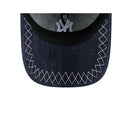 9TWENTY Denim Embroidery ニューヨーク・ヤンキース ネイビー | NEW ERA ニューエラ公式オンラインストア