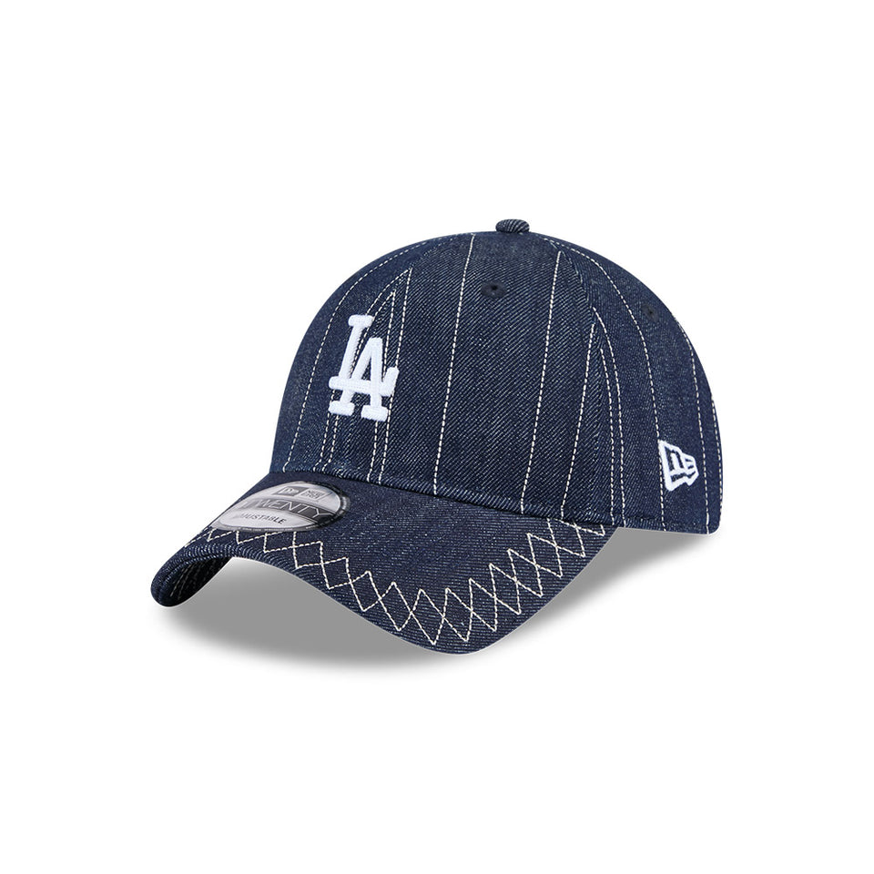 ニューエラ 9TWENTY Denim Embroidery ロサンゼルス・ドジャース ネイビー