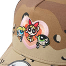 9FORTY A-Frame Trucker The Powerpuff Girls パワーパフ ガールズ ハート デザートカモ | NEW ERA ニューエラ公式オンラインストア