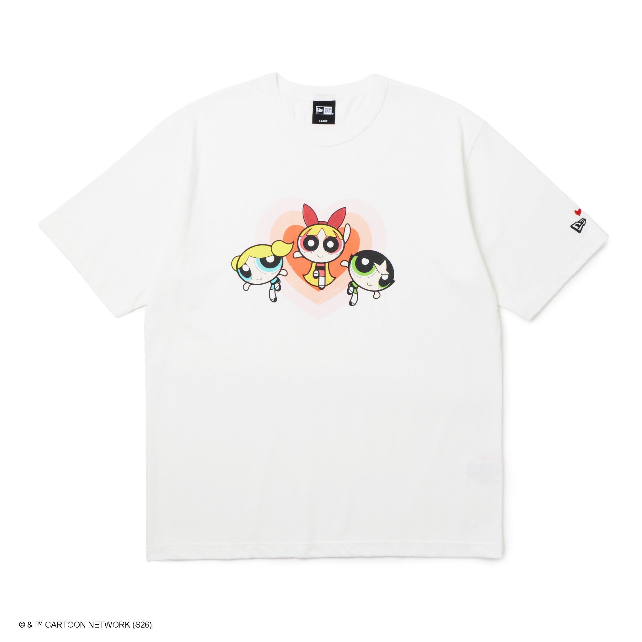 半袖 ウォッシュドコットン Tシャツ The Powerpuff Girls パワーパフ 