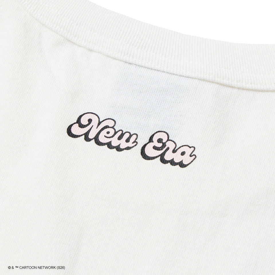 半袖 ウォッシュドコットン Tシャツ The Powerpuff Girls パワーパフ ガールズ ハート  オフホワイト | NEW ERA ニューエラ公式オンラインストア