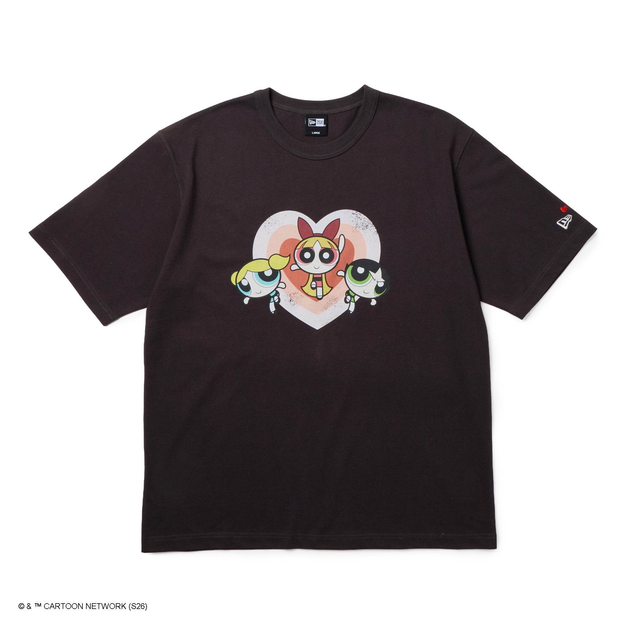 半袖 ウォッシュドコットン Tシャツ The Powerpuff Girls パワーパフ