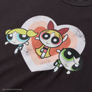 半袖 ウォッシュドコットン Tシャツ The Powerpuff Girls パワーパフ ガールズ ハート スミクロ