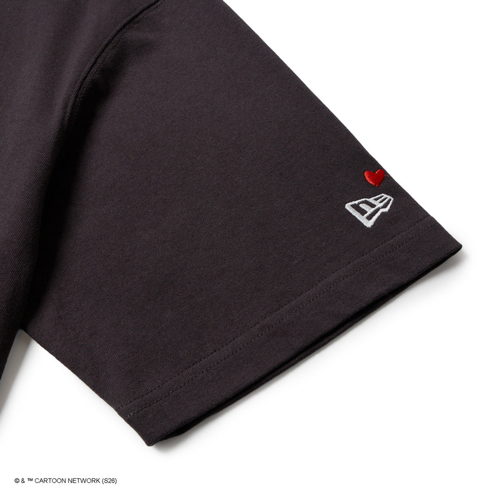 半袖 ウォッシュドコットン Tシャツ The Powerpuff Girls パワーパフ ガールズ ハート スミクロ | NEW ERA ニューエラ公式オンラインストア