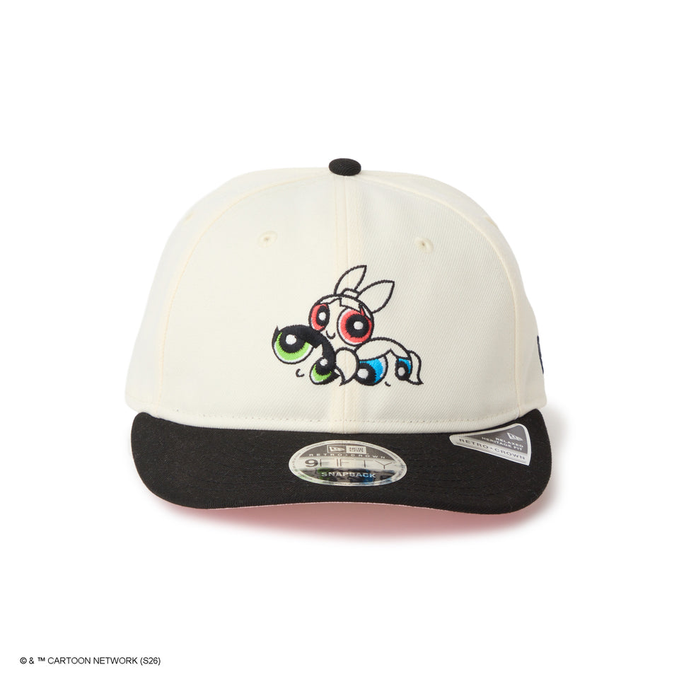 PC 9FIFTY Curved Visor The Powerpuff Girls パワーパフ ガールズ ツートン クロームホワイト/ブラック | NEW ERA ニューエラ公式オンラインストア