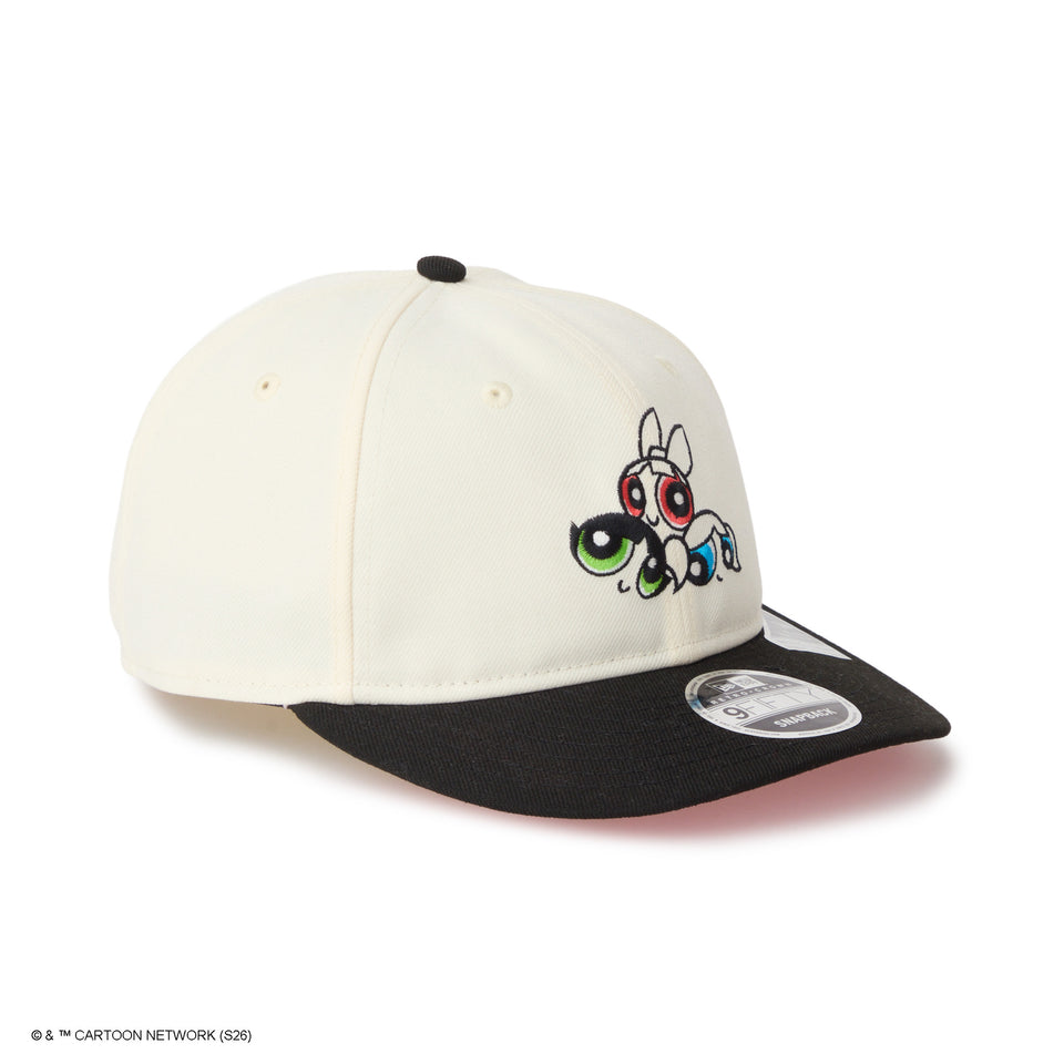 PC 9FIFTY Curved Visor The Powerpuff Girls パワーパフ ガールズ ツートン クロームホワイト/ブラック | NEW ERA ニューエラ公式オンラインストア