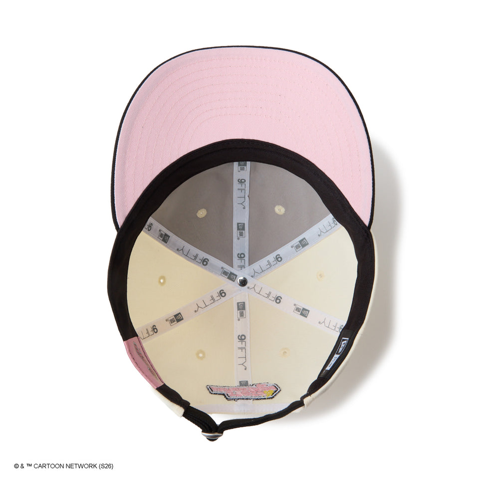 PC 9FIFTY Curved Visor The Powerpuff Girls パワーパフ ガールズ ツートン クロームホワイト/ブラック | NEW ERA ニューエラ公式オンラインストア