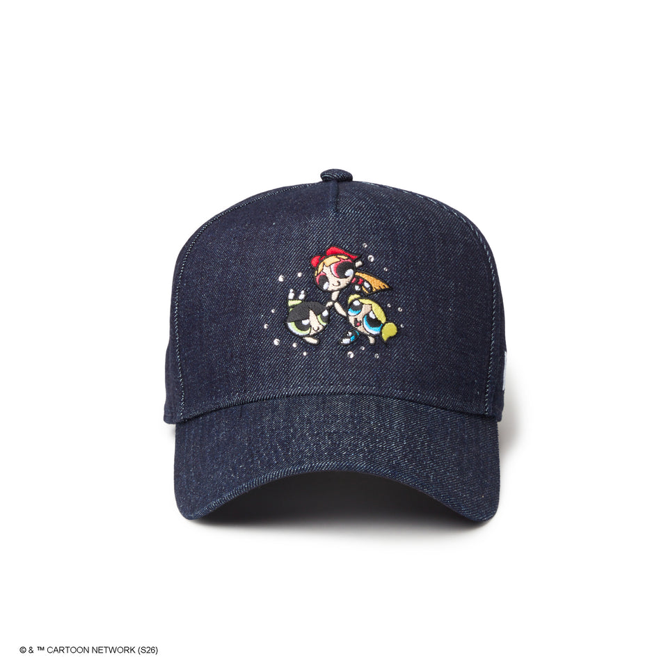 9FORTY A-Frame The Powerpuff Girls パワーパフ ガールズ Rhinestone ラインストーン デニム | NEW ERA ニューエラ公式オンラインストア