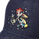 9FORTY A-Frame The Powerpuff Girls パワーパフ ガールズ Rhinestone ラインストーン デニム | NEW ERA ニューエラ公式オンラインストア