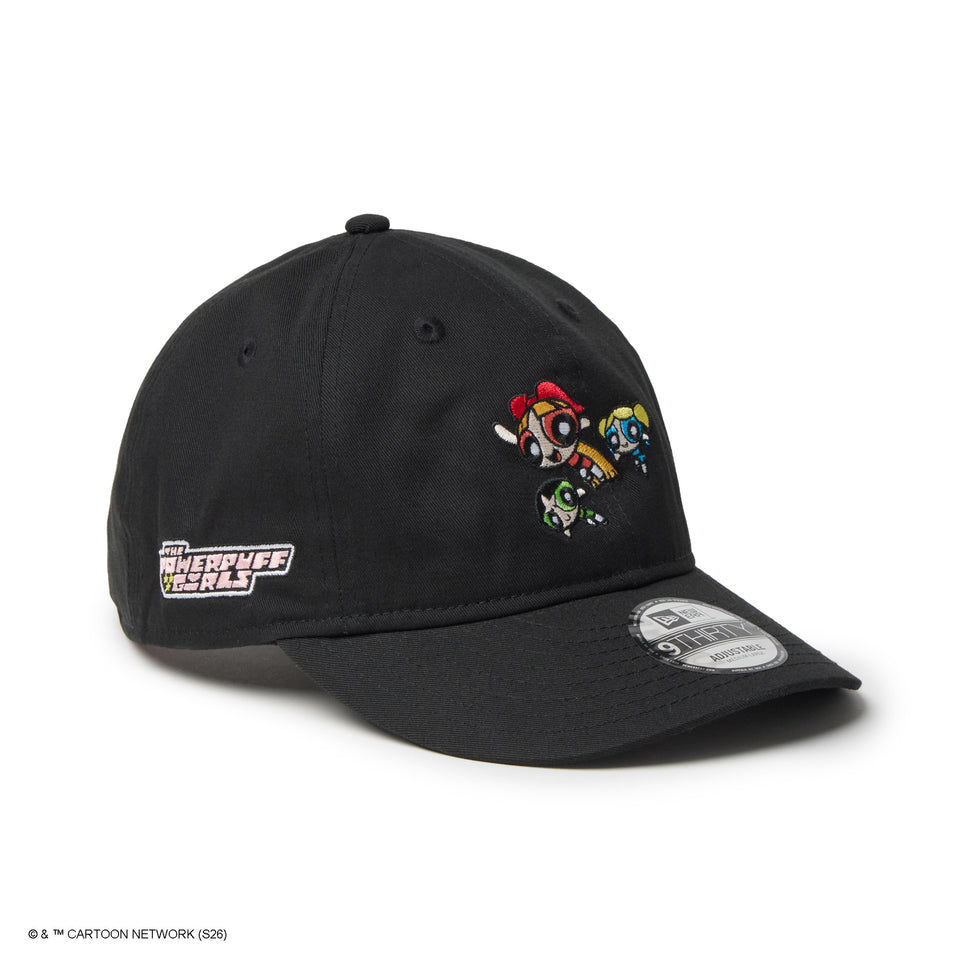 9THIRTY The Powerpuff Girls パワーパフ ガールズ Jump Out ブラック | NEW ERA ニューエラ公式オンラインストア