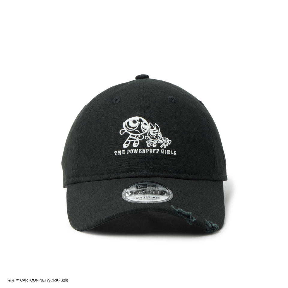 9TWENTY The Powerpuff Girls パワーパフ ガールズ ダメージ ダック ブラック | NEW ERA ニューエラ公式オンラインストア