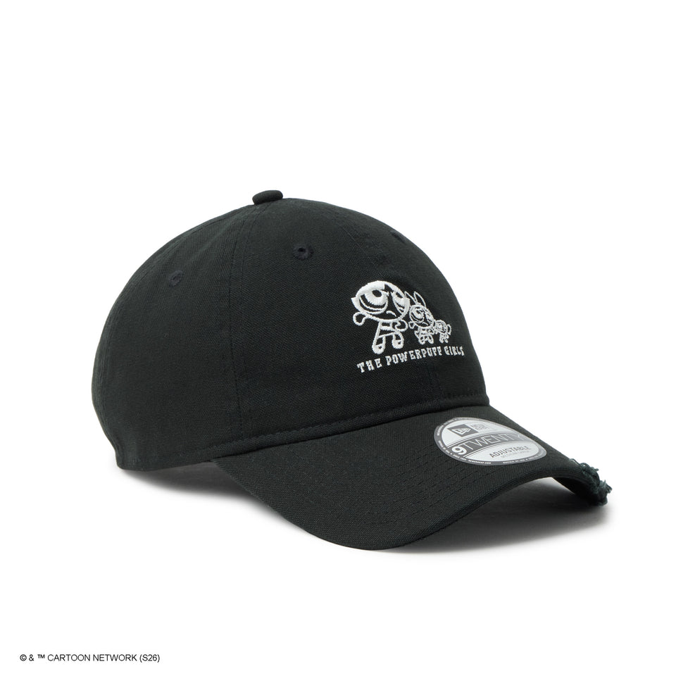 9TWENTY The Powerpuff Girls パワーパフ ガールズ ダメージ ダック ブラック | NEW ERA ニューエラ公式オンラインストア
