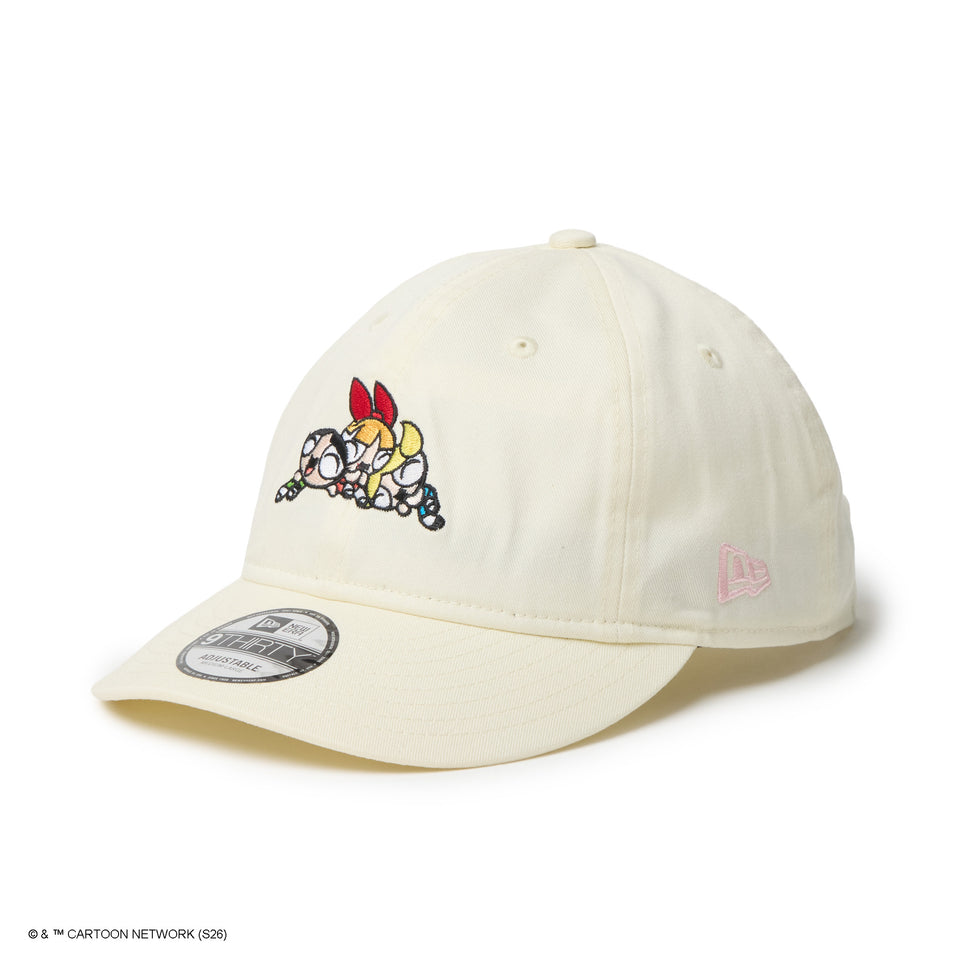 9THIRTY The Powerpuff Girls パワーパフ ガールズ Jump Out クロームホワイト | NEW ERA ニューエラ公式オンラインストア