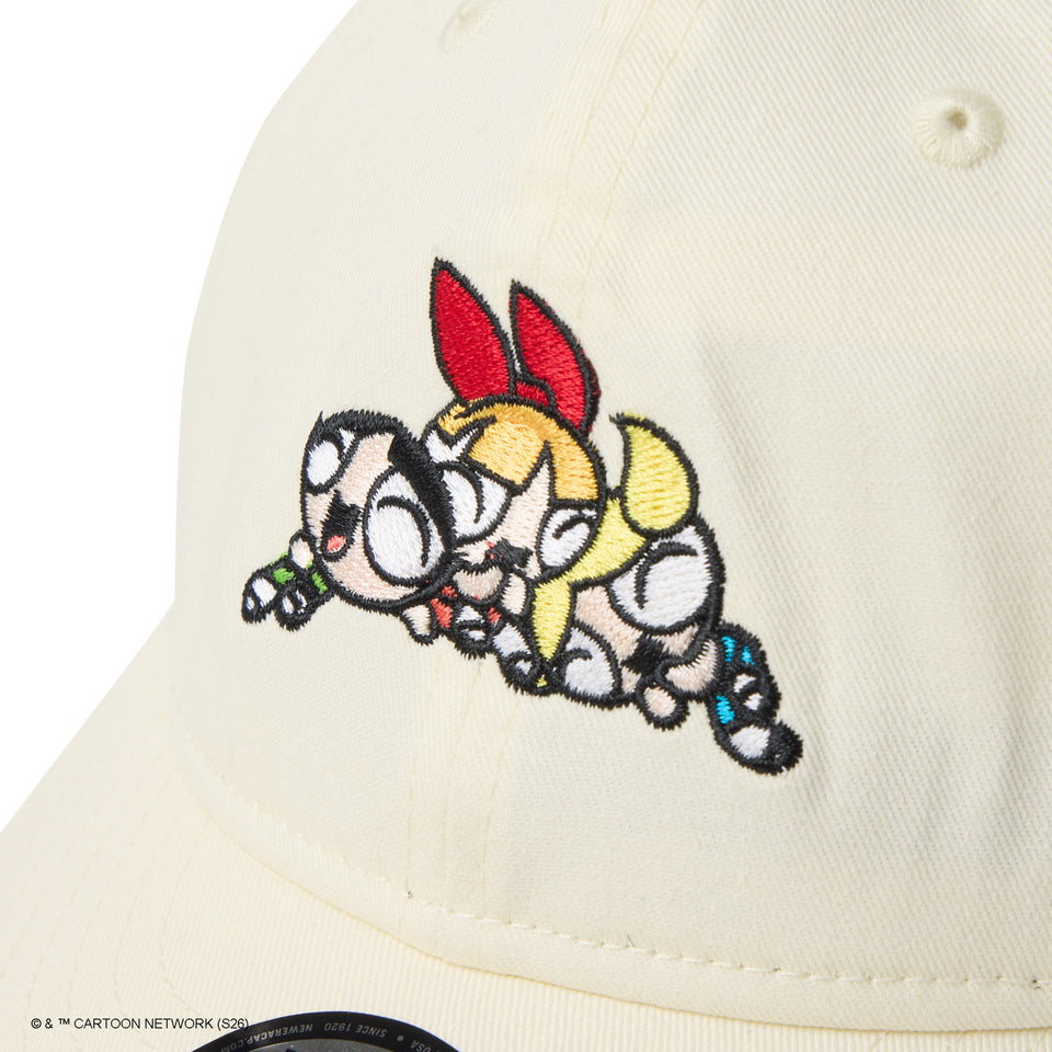 9THIRTY The Powerpuff Girls パワーパフ ガールズ Jump Out クロームホワイト | NEW ERA ニューエラ公式オンラインストア
