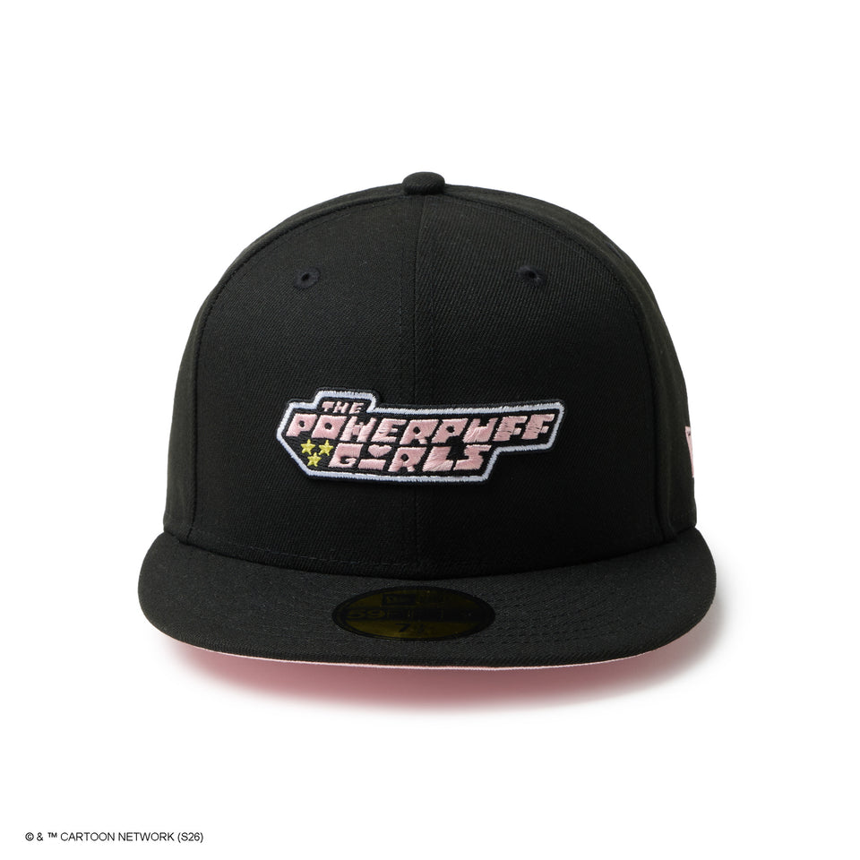 59FIFTY The Powerpuff Girls パワーパフ ガールズ ロゴ ブラック | NEW ERA ニューエラ公式オンラインストア