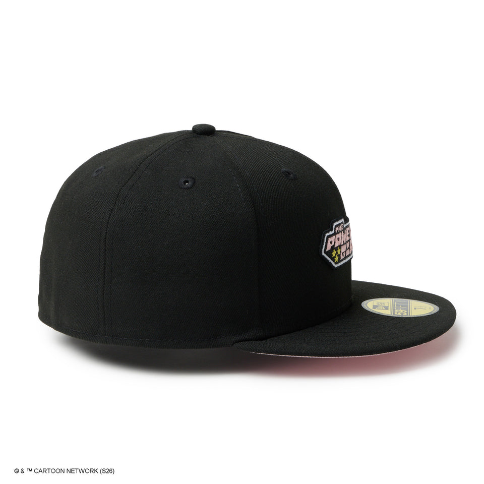 59FIFTY The Powerpuff Girls パワーパフ ガールズ ロゴ ブラック | NEW ERA ニューエラ公式オンラインストア