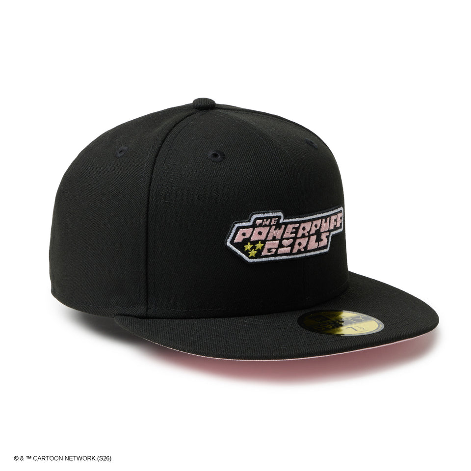 59FIFTY The Powerpuff Girls パワーパフ ガールズ ロゴ ブラック | NEW ERA ニューエラ公式オンラインストア