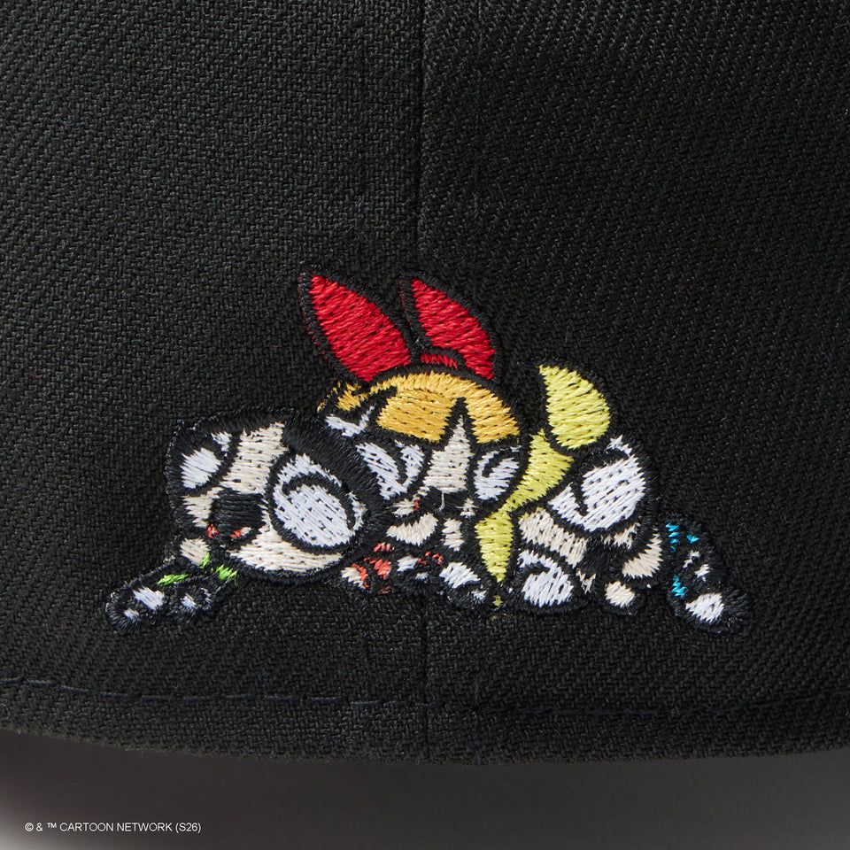 59FIFTY The Powerpuff Girls パワーパフ ガールズ ロゴ ブラック | NEW ERA ニューエラ公式オンラインストア