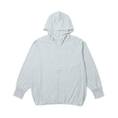 Women's UVカット フルジップ フーディー  ライトグレー｜パフォーマンスアパレル | NEW ERA ニューエラ公式オンラインストア