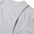 Women's 半袖 テック Tシャツ ショートレングス カッティング デザイン ライトグレー | パフォーマンスアパレル | NEW ERA ニューエラ公式オンラインストア