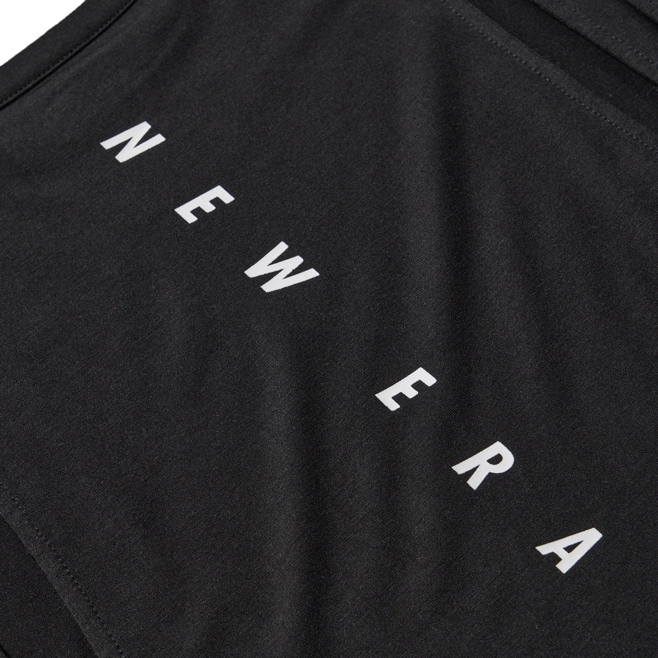 Women's 半袖 テック Tシャツ ショートレングス カッティング デザイン  ブラック | パフォーマンスアパレル | NEW ERA ニューエラ公式オンラインストア