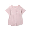 Women's 半袖 テック Tシャツ ミドルレングス ラグラン ライトローズピンク | パフォーマンスアパレル | NEW ERA ニューエラ公式オンラインストア