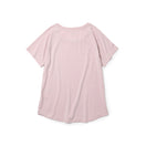 Women's 半袖 テック Tシャツ ミドルレングス ラグラン ライトローズピンク | パフォーマンスアパレル | NEW ERA ニューエラ公式オンラインストア