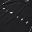 Women's 半袖 テック Tシャツ ミドルレングス ラグラン ブラック | パフォーマンスアパレル | NEW ERA ニューエラ公式オンラインストア