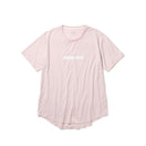 Women's 半袖 テック Tシャツ ロングレングス ライトローズピンク | パフォーマンスアパレル | NEW ERA ニューエラ公式オンラインストア