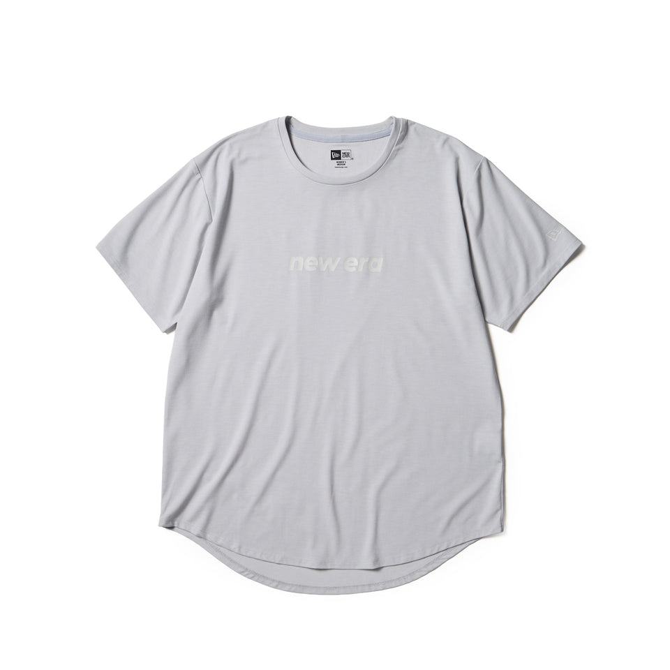 Women's 半袖 テック Tシャツ ロングレングス  ライトグレー | パフォーマンスアパレル | NEW ERA ニューエラ公式オンラインストア
