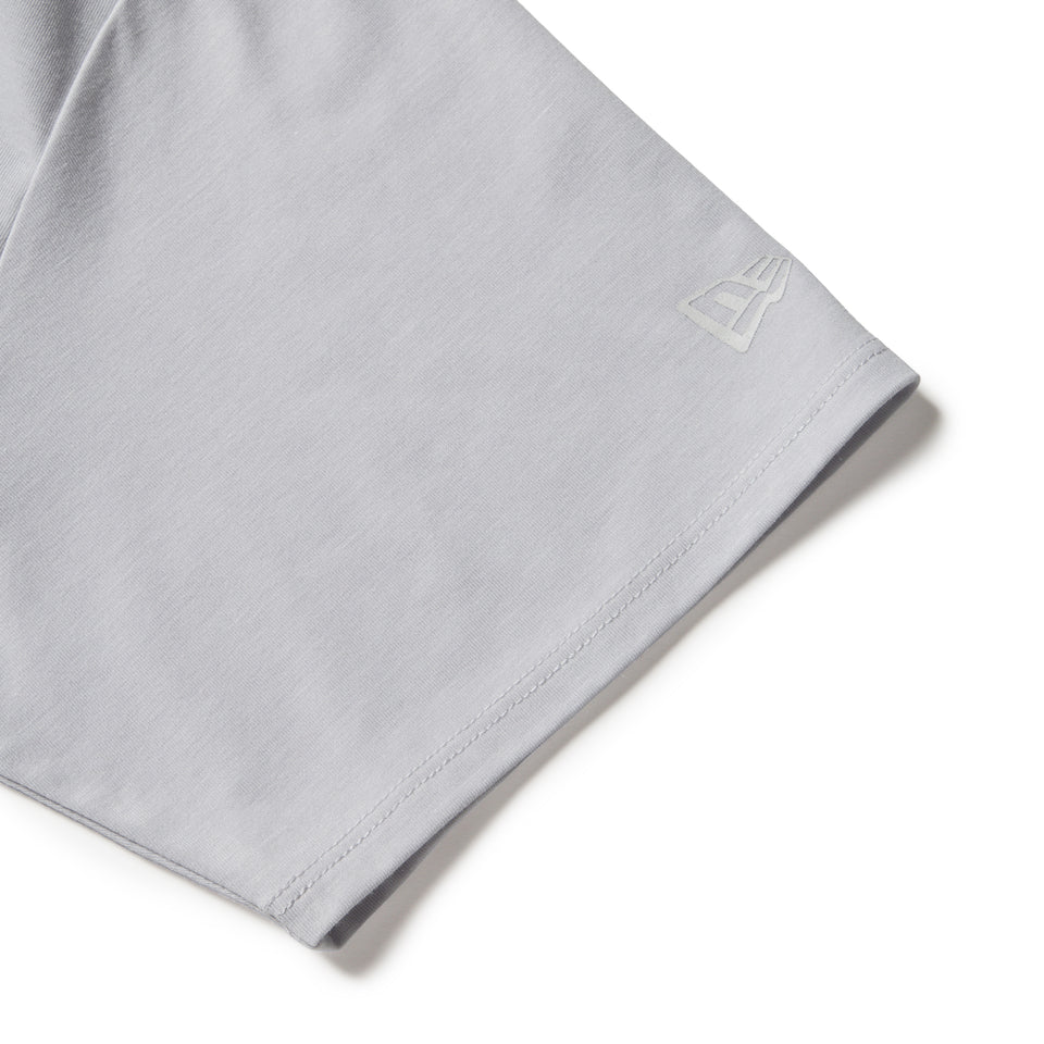 Women's 半袖 テック Tシャツ ロングレングス  ライトグレー | パフォーマンスアパレル | NEW ERA ニューエラ公式オンラインストア