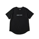 Women's 半袖 テック Tシャツ ロングレングス ブラック | パフォーマンスアパレル | NEW ERA ニューエラ公式オンラインストア