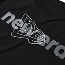 Women's 半袖 テック Tシャツ ロングレングス ブラック | パフォーマンスアパレル | NEW ERA ニューエラ公式オンラインストア