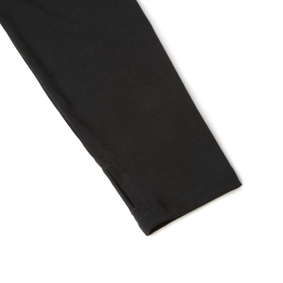 Women's 長袖 Tシャツ Back Sheer Middle Length ブラック｜パフォーマンスアパレル | NEW ERA ニューエラ公式オンラインストア