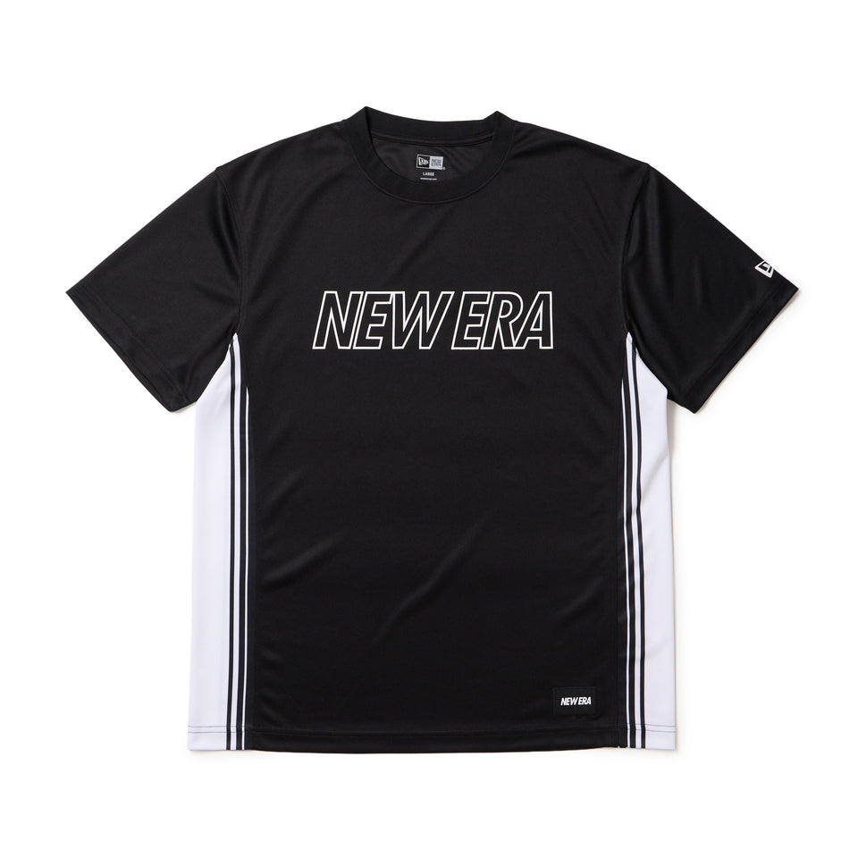 バスケットボール 半袖 テック Tシャツ ブラック｜パフォーマンスアパレル | NEW ERA ニューエラ公式オンラインストア