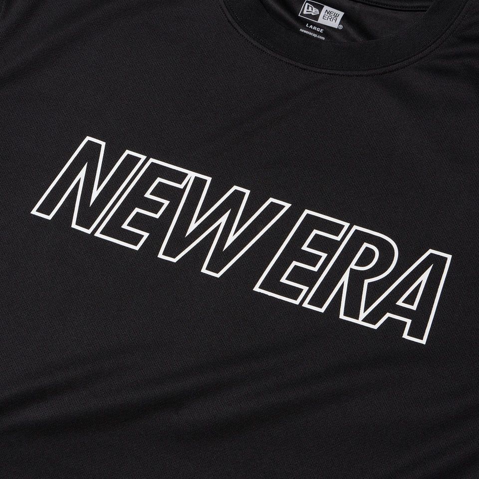 バスケットボール 半袖 テック Tシャツ ブラック｜パフォーマンスアパレル | NEW ERA ニューエラ公式オンラインストア