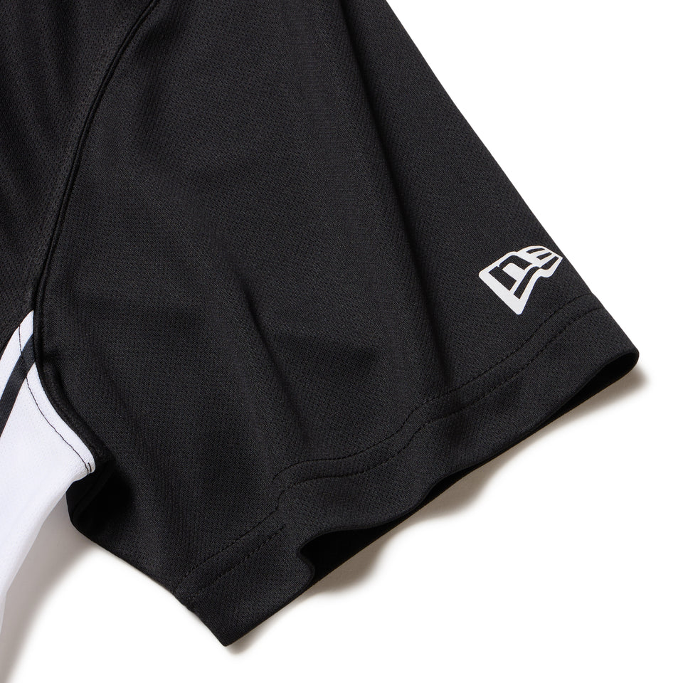 バスケットボール 半袖 テック Tシャツ ブラック｜パフォーマンスアパレル | NEW ERA ニューエラ公式オンラインストア