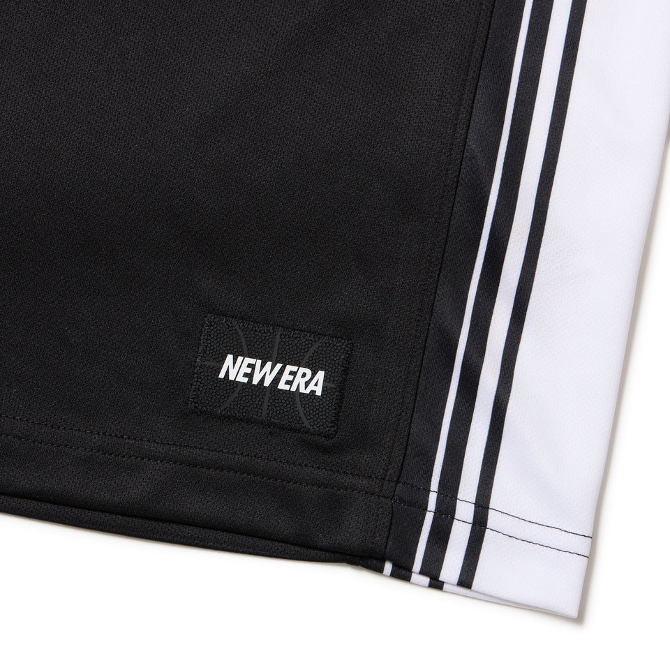 バスケットボール 半袖 テック Tシャツ ブラック｜パフォーマンスアパレル | NEW ERA ニューエラ公式オンラインストア
