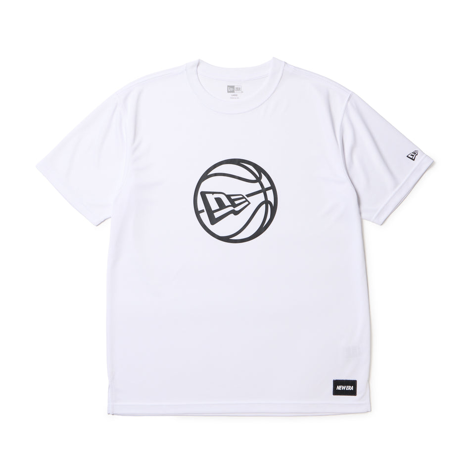 バスケットボール プラクティス 半袖 テック Tシャツ ホワイト｜パフォーマンスアパレル | NEW ERA ニューエラ公式オンラインストア
