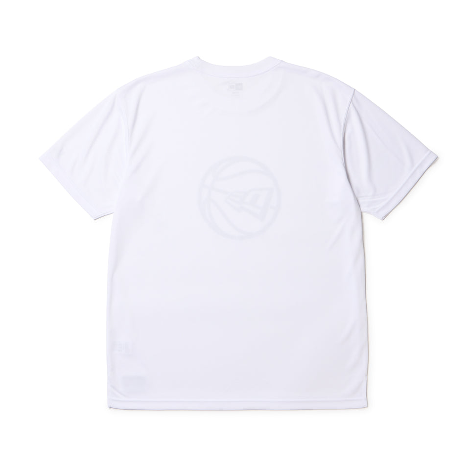 バスケットボール プラクティス 半袖 テック Tシャツ ホワイト｜パフォーマンスアパレル | NEW ERA ニューエラ公式オンラインストア