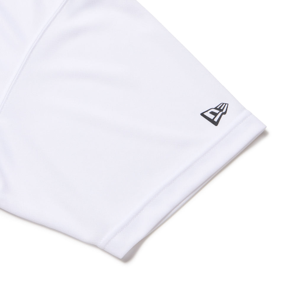 バスケットボール プラクティス 半袖 テック Tシャツ ホワイト｜パフォーマンスアパレル | NEW ERA ニューエラ公式オンラインストア