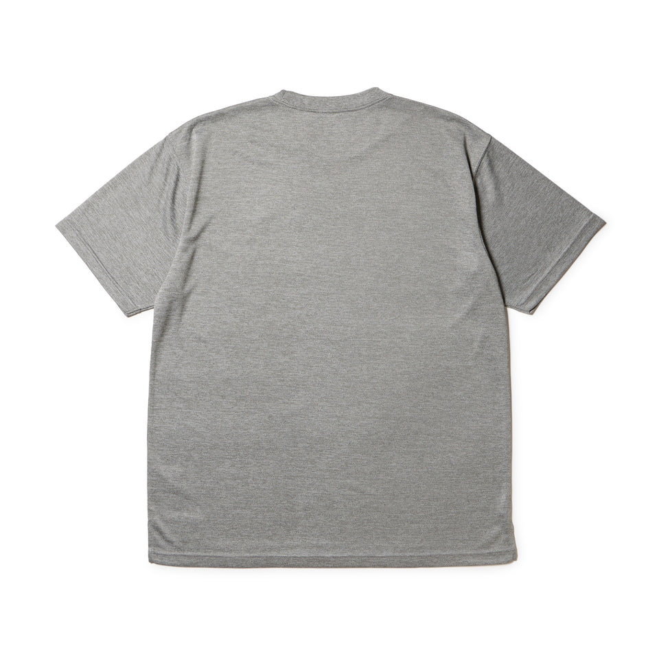 バスケットボール プラクティス 半袖 テック Tシャツ グレー｜パフォーマンスアパレル | NEW ERA ニューエラ公式オンラインストア