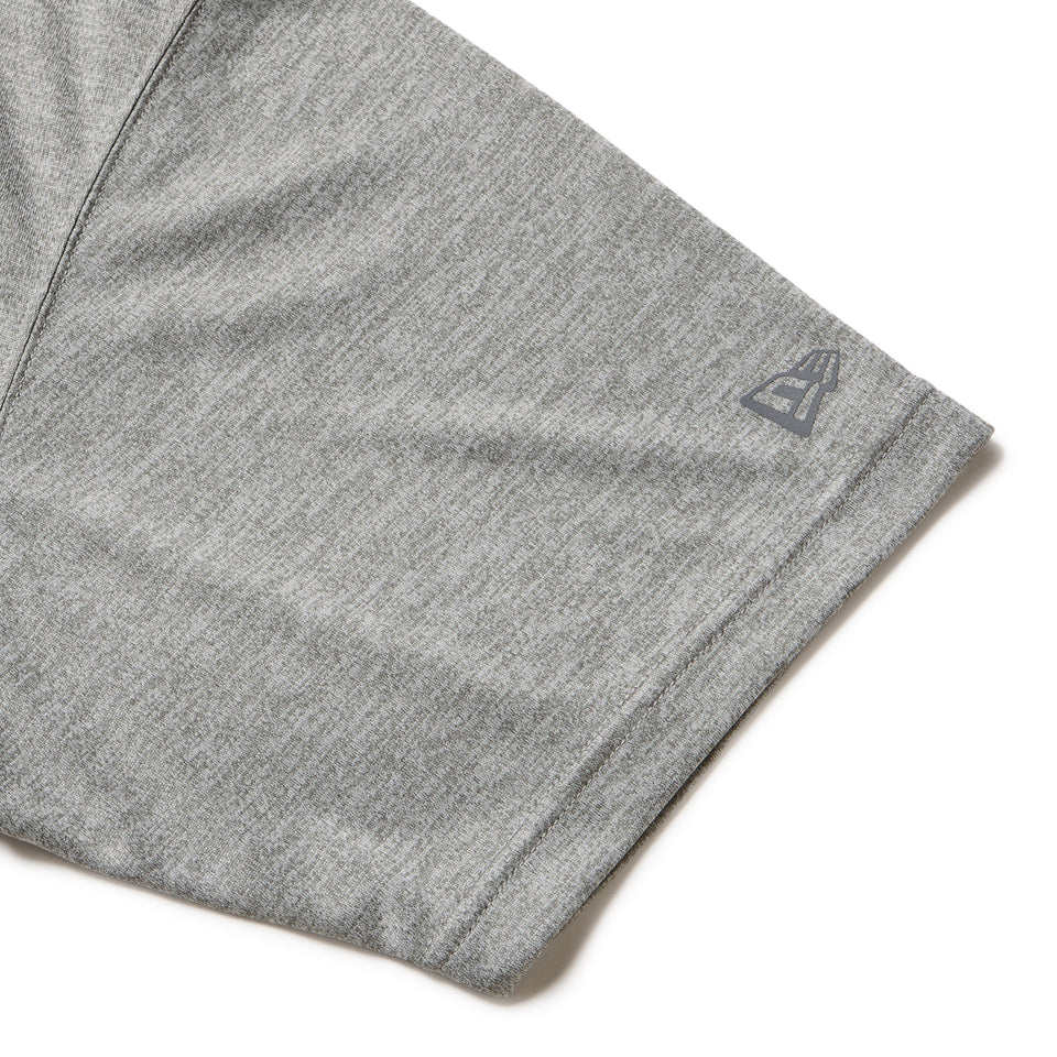 バスケットボール プラクティス 半袖 テック Tシャツ グレー｜パフォーマンスアパレル | NEW ERA ニューエラ公式オンラインストア