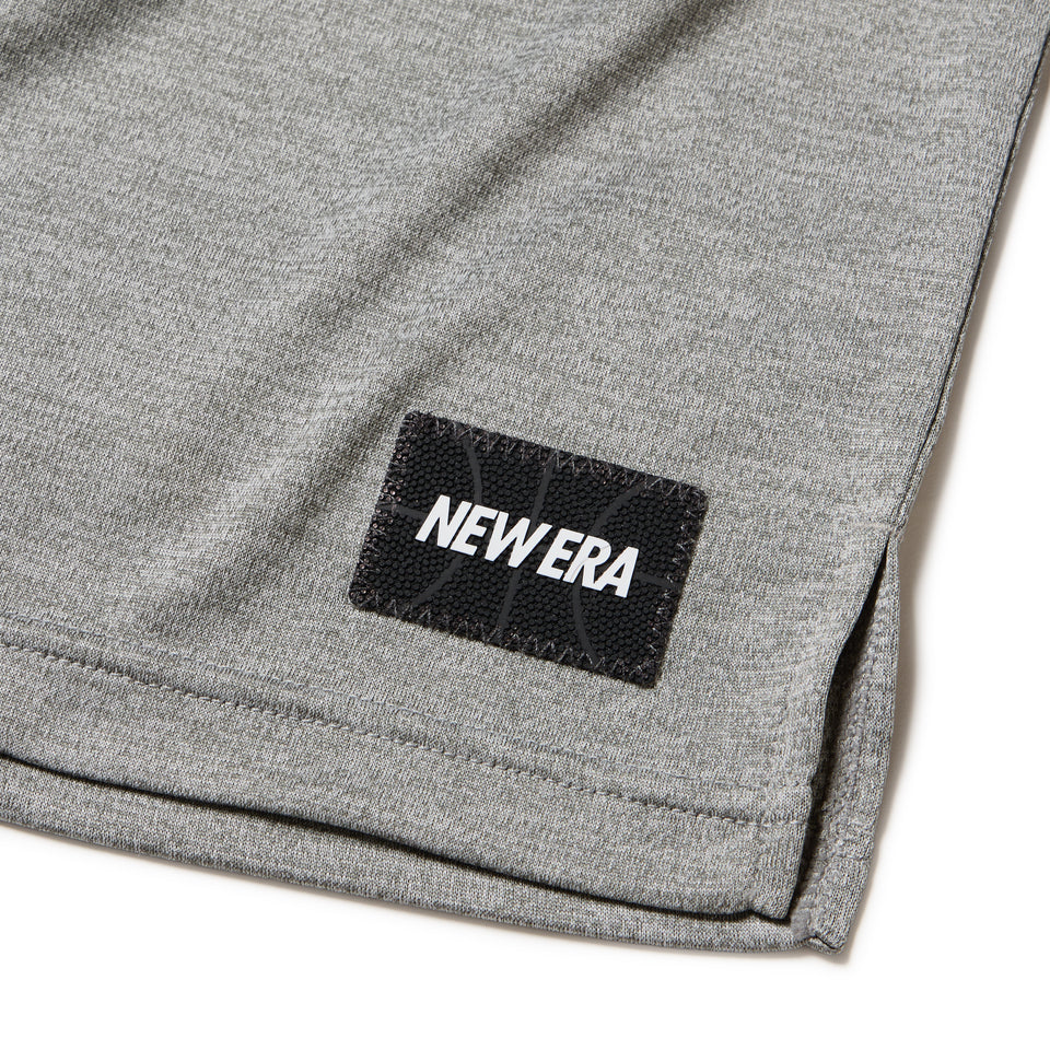 バスケットボール プラクティス 半袖 テック Tシャツ グレー｜パフォーマンスアパレル | NEW ERA ニューエラ公式オンラインストア